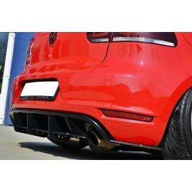 MAXTON VW GOLF VI GTI / 35TH RAJOUT DU PARE-CHOCS ARRIERE & LAME DU PARE CHOCS ARRIERE MAXTON VW GOLF VI GTI / 35TH RAJOUT DU PARE-CHOCS ARRIERE & LAME DU PARE CHOCS ARRIERE