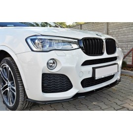 MAXTON LAME DU PARE-CHOCS AVANT BMW X4 M-PACK