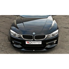 MAXTON LAME DU PARE-CHOCS AVANT v.2 BMW 4 F32 M-PACK (GTS-look)