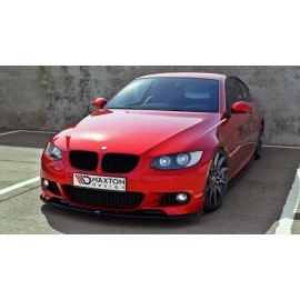 MAXTON LAME DU PARE-CHOCS AVANT BMW 3 E92 MPACK (AVANT FACELIFT se monte sur diviseurs M Performance)