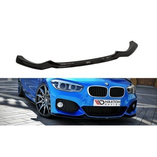 MAXTON LAME DU PARE-CHOCS AVANT / SPLITTER V.1 BMW 1 F20/F21 M-Power FACELIFT