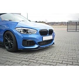 MAXTON LAME DU PARE-CHOCS AVANT / SPLITTER V.1 BMW 1 F20/F21 M-Power FACELIFT