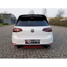 MAXTON LAME DU PARE-CHOCS ARRIERE VW GOLF Mk7 GTI CLUBSPORT