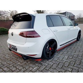 MAXTON LAME DU PARE-CHOCS ARRIERE VW GOLF Mk7 GTI CLUBSPORT