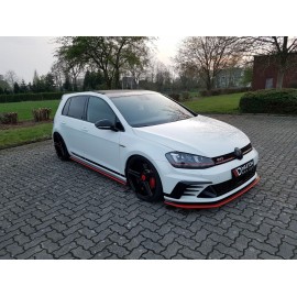 MAXTON LAME DU PARE-CHOCS AVANT / SPLITTER VW GOLF Mk7 GTI CLUBSPORT