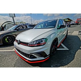 MAXTON LAME DU PARE-CHOCS AVANT / SPLITTER VW GOLF Mk7 GTI CLUBSPORT