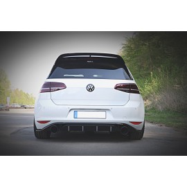 MAXTON RAJOUT DU PARE-CHOCS ARRIERE VW GOLF Mk7 GTI CLUBSPORT