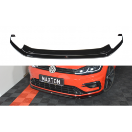 MAXTON LAME DU PARE-CHOCS AVANT / SPLITTER V.6 VW GOLF 7 R FACELIFT