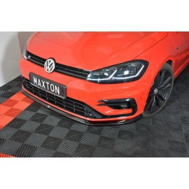 MAXTON LAME DU PARE-CHOCS AVANT / SPLITTER V.6 VW GOLF 7 R FACELIFT