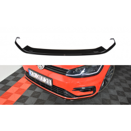 MAXTON LAME DU PARE-CHOCS AVANT / SPLITTER V.7 VW GOLF 7 R FACELIFT