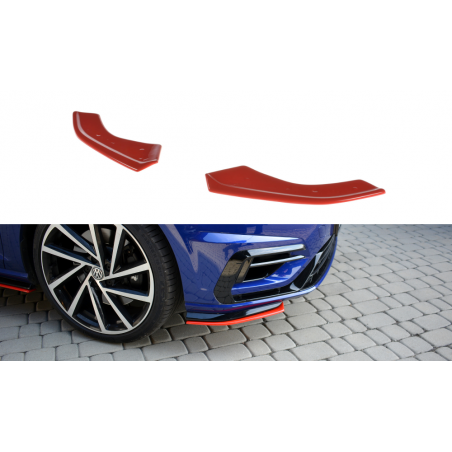 MAXTON LAME DU PARE-CHOCS AVANT / SPLITTER V.8 VW GOLF 7 R FACELIFT