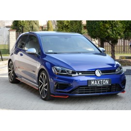 MAXTON LAME DU PARE-CHOCS AVANT / SPLITTER V.8 VW GOLF 7 R FACELIFT