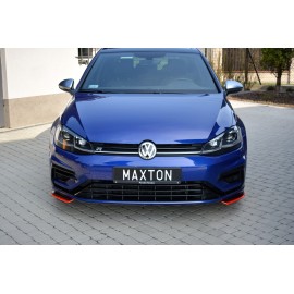 MAXTON LAME DU PARE-CHOCS AVANT / SPLITTER V.8 VW GOLF 7 R FACELIFT