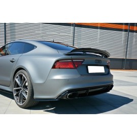 MAXTON Lame Du Pare Chocs Arriere Audi RS7 C7 FL