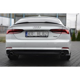 MAXTON Lame Du Pare-Chocs Arriere Audi A5 S-Line F5 Sportback MAXTON Lame Du Pare-Chocs Arriere Audi A5 S-Line F5 Sportback