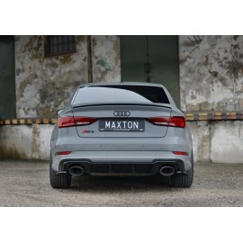 MAXTON Lame Du Pare-Chocs Arriere Audi RS3 8V FL Sedan