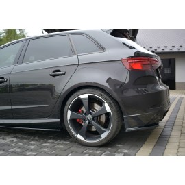 MAXTON Lame Du Pare-Chocs Arriere Audi RS3 8V FL Sportback