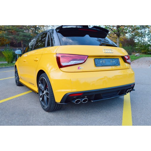 MAXTON Lame Du Pare-Chocs Arriere Audi S1 8X MAXTON Lame Du Pare-Chocs Arriere Audi S1 8X