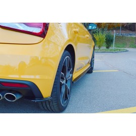 MAXTON Lame Du Pare-Chocs Arriere Audi S1 8X MAXTON Lame Du Pare-Chocs Arriere Audi S1 8X