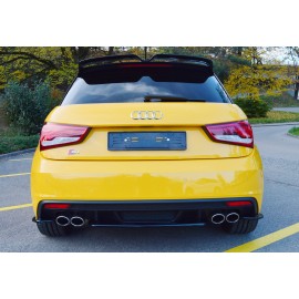 MAXTON Lame Du Pare-Chocs Arriere Audi S1 8X MAXTON Lame Du Pare-Chocs Arriere Audi S1 8X