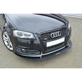 MAXTON Sport Lame Du Pare-CHOCS Avant AUDI S3 8P FL MAXTON Sport Lame Du Pare-CHOCS Avant AUDI S3 8P FL