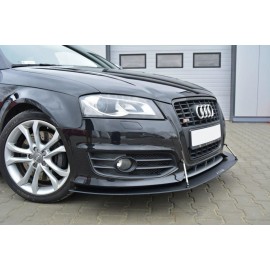 MAXTON Sport Lame Du Pare-CHOCS Avant AUDI S3 8P FL MAXTON Sport Lame Du Pare-CHOCS Avant AUDI S3 8P FL
