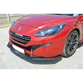 MAXTON SPORT LAME DU PARE-CHOCS AVANT PEUGEOT RCZ FACELIFT