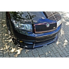 MAXTON Sport Lame Du Pare-Chocs Avant Skoda Fabia RS Mk1 MAXTON Sport Lame Du Pare-Chocs Avant Skoda Fabia RS Mk1