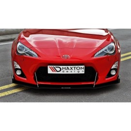 MAXTON SPORT LAME DU PARE-CHOCS AVANT TOYOTA GT86 (Mit Flügeln)