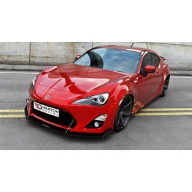 MAXTON SPORT LAME DU PARE-CHOCS AVANT TOYOTA GT86 (Mit Flügeln)