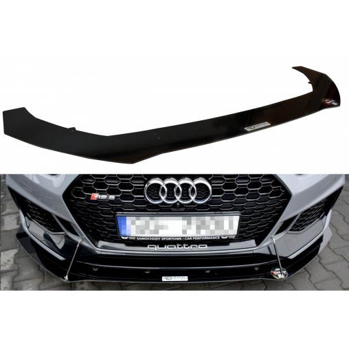 MAXTON Sport Lame Du Pare-Chocs Avant V.1 Audi RS5 F5 Coupe / Sportback