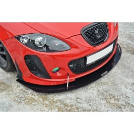 MAXTON SPORT LAME DU PARE-CHOCS AVANT V.1 SEAT LEON MK2 MS DESIGN MAXTON SPORT LAME DU PARE-CHOCS AVANT V.1 SEAT LEON MK2 MS DESIGN