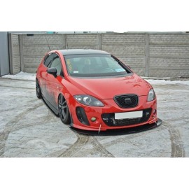 MAXTON SPORT LAME DU PARE-CHOCS AVANT V.1 SEAT LEON MK2 MS DESIGN MAXTON SPORT LAME DU PARE-CHOCS AVANT V.1 SEAT LEON MK2 MS DESIGN