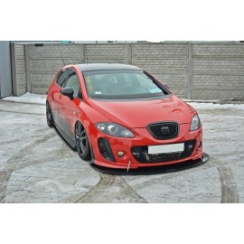 MAXTON SPORT LAME DU PARE-CHOCS AVANT V.1 SEAT LEON MK2 MS DESIGN