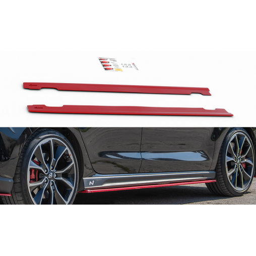 MAXTON Set des diffeuseur des bas de caisse V.3 Hyundai I30 N Mk3 MAXTON Set des diffeuseur des bas de caisse V.3 Hyundai I30 N Mk3
