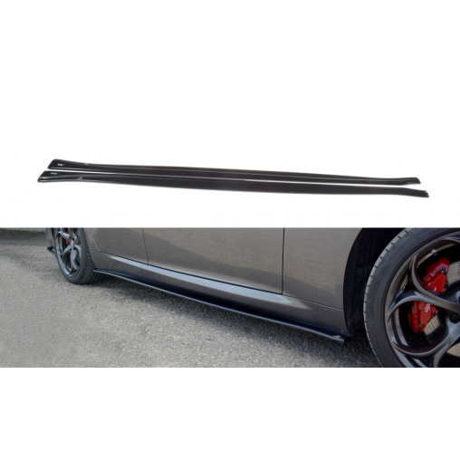 MAXTON SET DES DIFFUSEUR DES BAS DE CAISSE ALFA ROMEO GIULIA VELOCE MAXTON SET DES DIFFUSEUR DES BAS DE CAISSE ALFA ROMEO GIULIA VELOCE