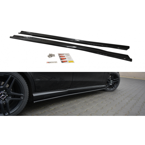 MAXTON SET DES DIFFUSEUR DES BAS DE CAISSE MERCEDES-BENZ E63 AMG W212 MAXTON SET DES DIFFUSEUR DES BAS DE CAISSE MERCEDES-BENZ E63 AMG W212