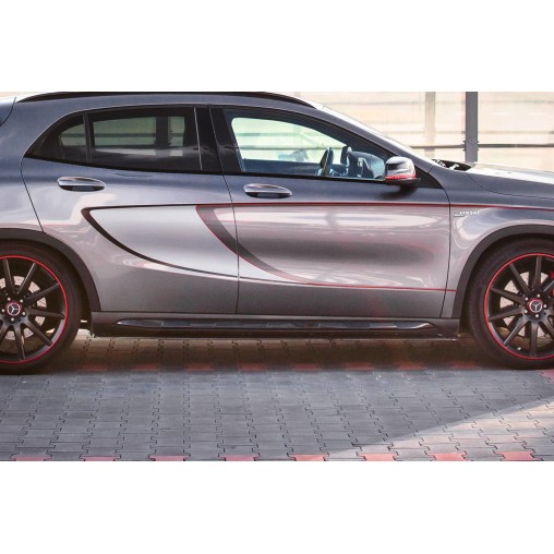 MAXTON SET DES DIFFUSEUR DES BAS DE CAISSE MERCEDES-BENZ GLA 45 AMG SUV (X156) AVANT FACELIFT MAXTON SET DES DIFFUSEUR DES BAS DE CAISSE MERCEDES-BENZ GLA 45 AMG SUV (X156) AVANT FACELIFT