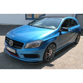 MAXTON SET DES DIFFUSEUR DES BAS DE CAISSE MERCEDES-BENZ W176 AMG-LINE AVANT FACELIFT