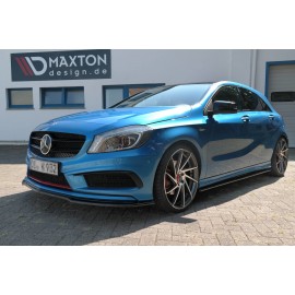 MAXTON SET DES DIFFUSEUR DES BAS DE CAISSE MERCEDES-BENZ W176 AMG-LINE AVANT FACELIFT