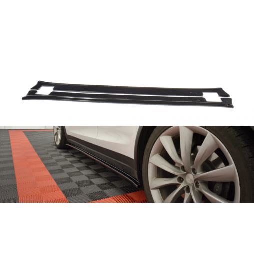 MAXTON SET DES DIFFUSEUR DES BAS DE CAISSE V.1 TESLA MODEL X MAXTON SET DES DIFFUSEUR DES BAS DE CAISSE V.1 TESLA MODEL X
