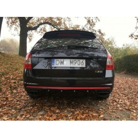 MAXTON Spoiler Cap Skoda Octavia RS Mk3 / Mk3 FL Estate