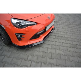 MAXTON LAME DU PARE-CHOCS AVANT / SPLITTER V.1 TOYOTA GT86 FACELIFT