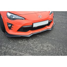 MAXTON LAME DU PARE-CHOCS AVANT / SPLITTER V.2 TOYOTA GT86 FACELIFT