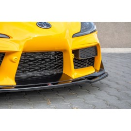 MAXTON Lame du pare-chocs avant / Splitter V.2 Toyota Supra Mk5 MAXTON Lame du pare-chocs avant / Splitter V.2 Toyota Supra Mk5