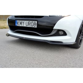 MAXTON LAME DU PARE-CHOCS AVANT / SPLITTER V.1 RENAULT CLIO MK3 RS FACELIFT