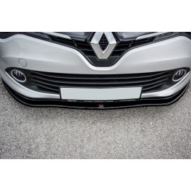 MAXTON LAME DU PARE-CHOCS AVANT V.1 Renault Clio Mk4 MAXTON LAME DU PARE-CHOCS AVANT V.1 Renault Clio Mk4