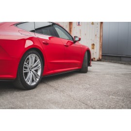 MAXTON Rajouts Des Bas De Caisse Audi A7 C8 S-Line MAXTON Rajouts Des Bas De Caisse Audi A7 C8 S-Line