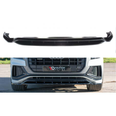 MAXTON Lame du pare-chocs avant / Splitter Audi Q8 S-line