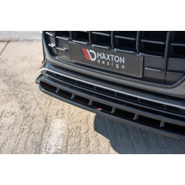 MAXTON Lame du pare-chocs avant / Splitter Audi Q8 S-line